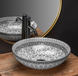Умивальник (раковина) REA ARTE DARK GREY накладний REA-U8002 фото 6