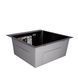 Кухонная мойка Lidz H5050B 3.0/0.8 мм Brush Black (LDH5050BPVD3008) SD00049743 фото 3