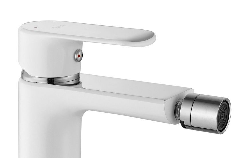 Змішувач для біде REA BLOOM WHITE CHROM білий/хром REA-B9916 фото