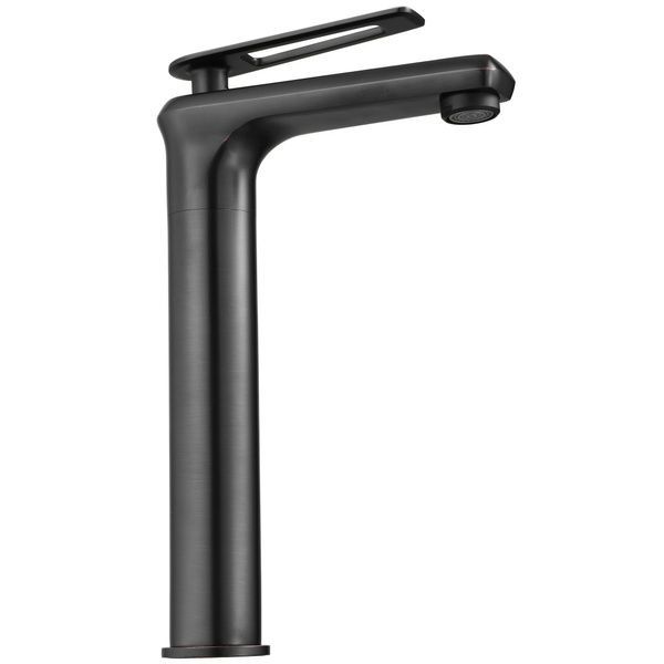 Смеситель для раковины (умывальника) REA BLADE OLD BLACK черний высокий REA-B9974 фото