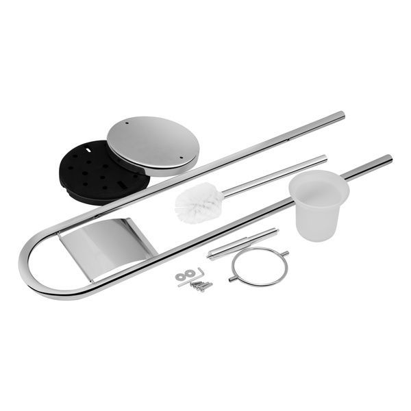 Lidz Oreo 0507 Ёршик напольный (матовое стекло) Chrome (121) SD00038582 фото