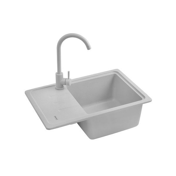 Кухонна мийка Kroner KRP Komposit GRA-6243 CV031061 фото