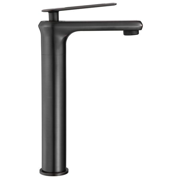 Смеситель для раковины (умывальника) REA BLADE OLD BLACK черний высокий REA-B9974 фото