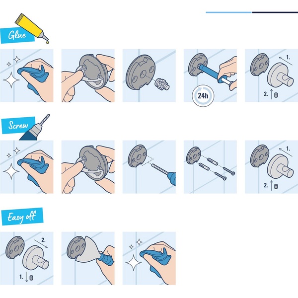 Стакан для зубних щіток Grohe QuickFix Start Cube 41097000 41097000 фото