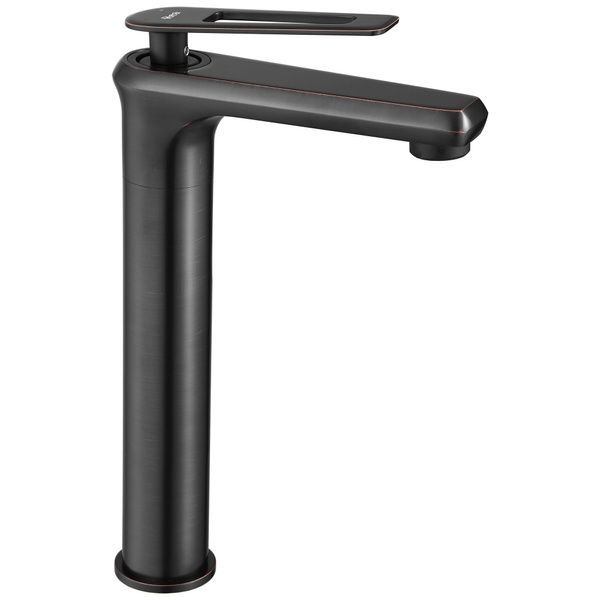 Змішувач для раковини (умивальника) REA BLADE OLD BLACK чорний REA-B9974 фото