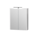 Дзеркальна шафа "Livorno - 60" структурний білий Livorno LvrMC-60 Structural White фото 1