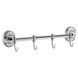 Lidz Oreo 0804 Держатель 4 крючка Chrome (114) SD00028272 фото 1