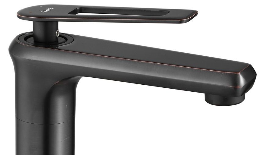 Смеситель для раковины (умывальника) REA BLADE OLD BLACK черний высокий REA-B9974 фото
