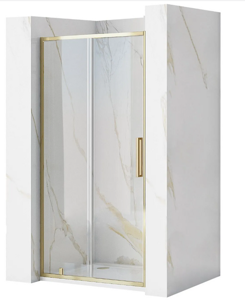 Душові двері REA RAPID SLIDE GOLD 100 REA-K5611 фото