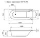 Ванна акрилова 150x70, без зливу/переливу AM.PM Spirit W72A-150-070W-A2 W72A-150-070W-A2 фото 11