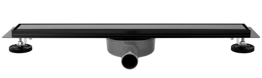 Трап для душу REA NEO PRO BLACK 2в1 чорний 80 см REA-G8907 фото