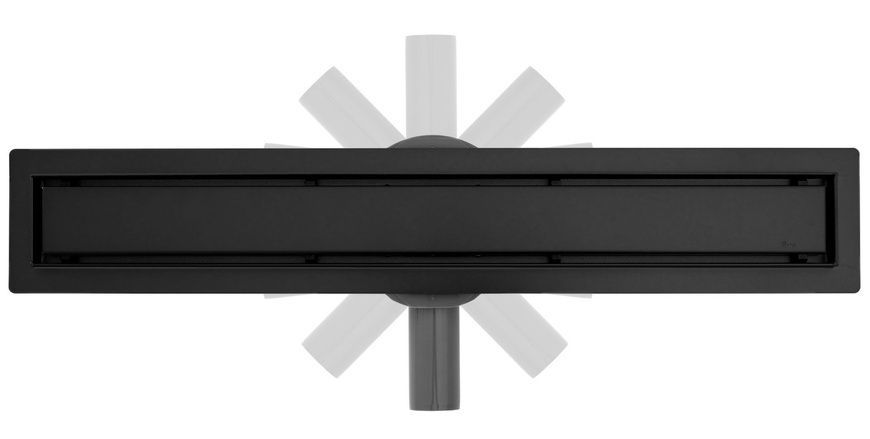 Трап для душу REA NEO PRO BLACK 2в1 чорний 80 см REA-G8907 фото