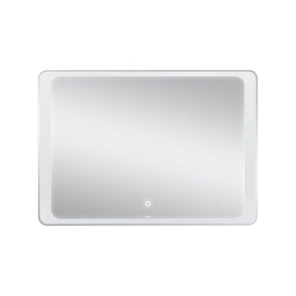 Дзеркало Leo настінне прямокутне, LED touch switch, 1000х700 мм Qtap SD00045754 фото