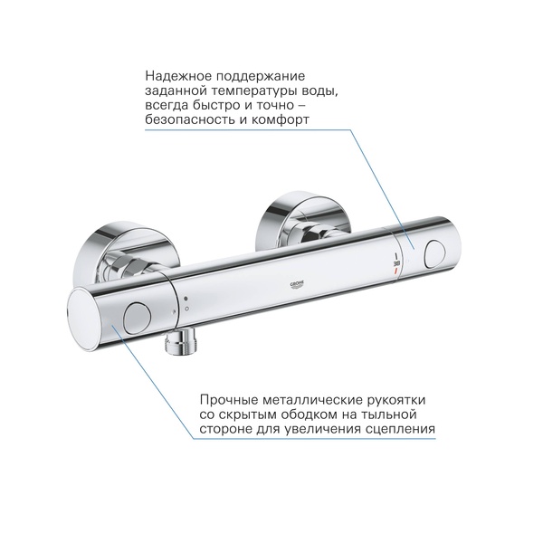 Термостат для душу Grohe QuickFix Precision Get 34773000 34773000 фото