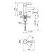 Смеситель для раковины Lidz (NKS) 12 32 001F SD00041041 фото 4
