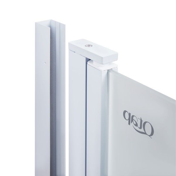 Шторка для ванни GEMINI WHI40114RP6, скло 6мм Pear, 100x140, складна "гармошка" QT SD00045278 фото