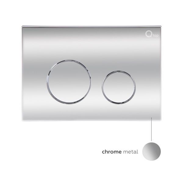 Комплект: Qtap Tern унитаз подвесной QT1733052ERW + Nest комплект инсталляции 4в1 (круглая клавиша Chrome) QT0133M425 + QT0111M11112CRM SD00043022 фото