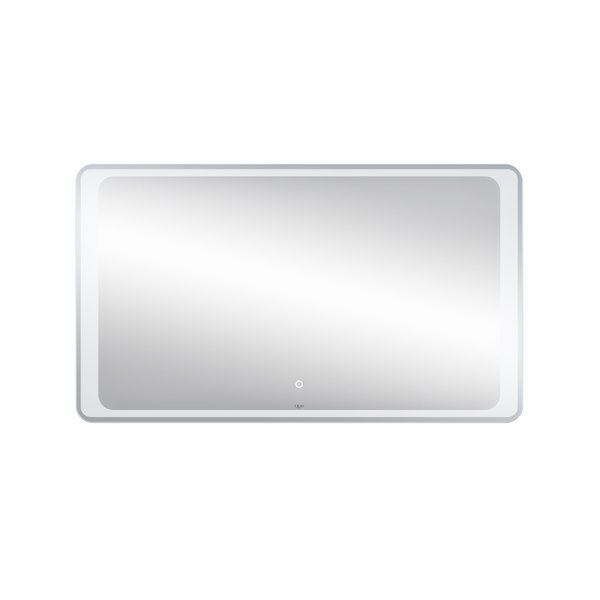 Дзеркало Leo настінне прямокутне, LED touch switch, 1200х700 мм Qtap SD00045755 фото
