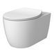 DEVIT 3020155W ACQUA NEW Унитаз подвесной безободковый, тонкая Крышка soft-close, quickfix, белый матовый 459087 фото 1