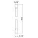 Шланг для душа Hadice PVC160C Chrome Qtap SD00041924 фото 2