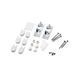 Шторка для ванни GEMINI WHI40114RP6, скло 6мм Pear, 100x140, складна "гармошка" QT SD00045278 фото 7