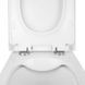 Комплект: Qtap Tern унитаз подвесной QT1733052ERW + Nest комплект инсталляции 4в1 (круглая клавиша Chrome) QT0133M425 + QT0111M11112CRM SD00043022 фото 8