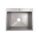 Кухонная мойка Lidz H6050G 3.0/0.8 мм Brush Grey (LDH6050GPVD3008) SD00049746 фото 1