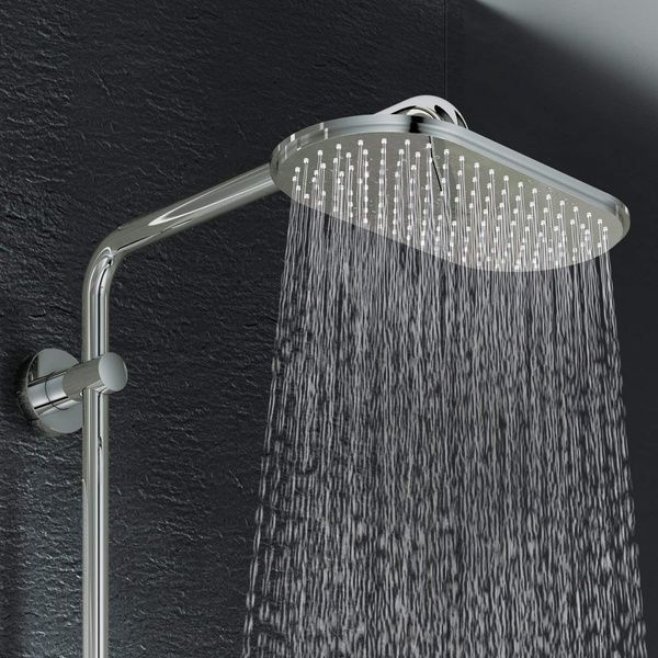 Душевая система наружного монтажа с термостатом Grohe 27472000, Хром 27472000 фото