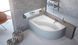 Ванна RADAWAY Mistra 150x100L з ніжками + сифон R135L WA1-07-150x100LS фото 1