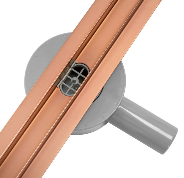 Трап для душа REA NEO SLIM PRO BRUSHED COPPER 60 см. REA-G0650 фото