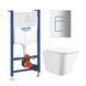 Комплект інсталяції з унітазом 4в1 Grohe Solido Even UA38971966B UA38971966B фото 1