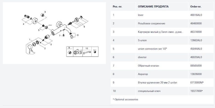 Essence Одноважільний змішувач для ванни (33624AL1) 33624AL1 фото