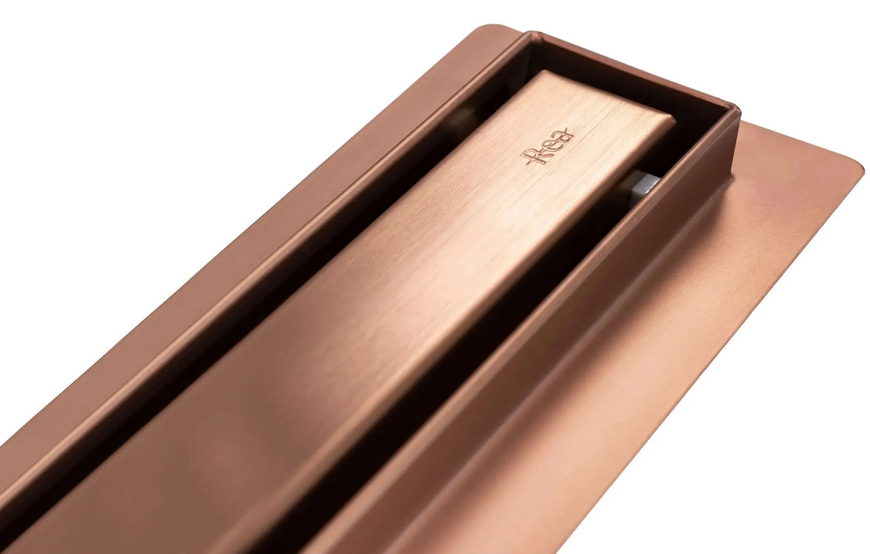Трап для душа REA NEO SLIM PRO BRUSHED COPPER 60 см. REA-G0650 фото