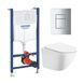 Комплект інсталяції з унітазом 4в1 Grohe Solido Even UA38971966C UA38971966C фото 1
