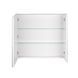 Дзеркальна шафа Scorpio підвісна 2 полиці 700х600х145 White Qtap SD00045061 фото 4