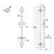 Стійка для душу Sprha 003 Chrome Qtap SD00031253 фото 3