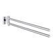 Двойной держатель для полотенец Grohe QuickFix Start Cube 40976000 40976000 фото 1
