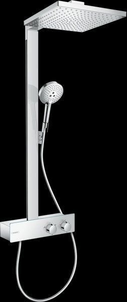 Душевая система наружного монтажа с термостатом Hansgrohe 27362000, Хром 27362000 фото