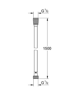 Silverflex душевой шланг 1500 мм (28364000) 28364000 фото