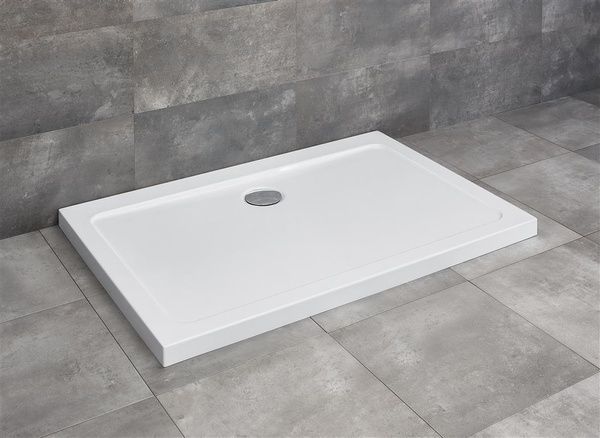 Душовий піддон RADAWAY Doros Plus D 1000x900x50 білий SDRPD1090-01 фото