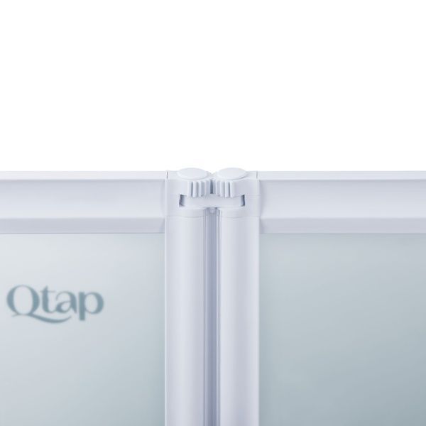 Шторка для ванни GEMINI WHI401314RP4, скло 4мм Pear, 130x140, складна "гармошка" QT SD00045283 фото