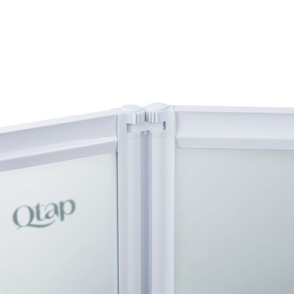 Шторка для ванни GEMINI WHI401314RP4, скло 4мм Pear, 130x140, складна "гармошка" QT SD00045283 фото