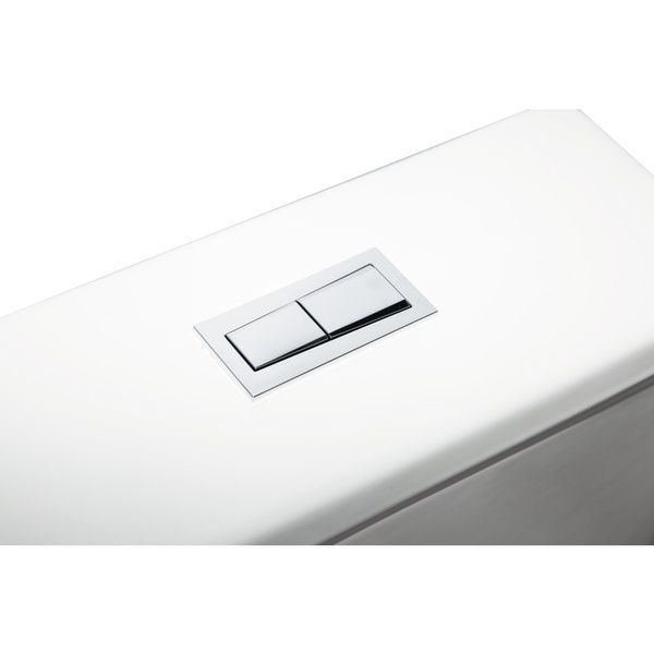 Qtap Crow Унитаз напольный Rimless 640х360х835 мм c сиденьем Slim Duroplast/ Soft-close бачок 3 /7.15L White SD00036221 фото