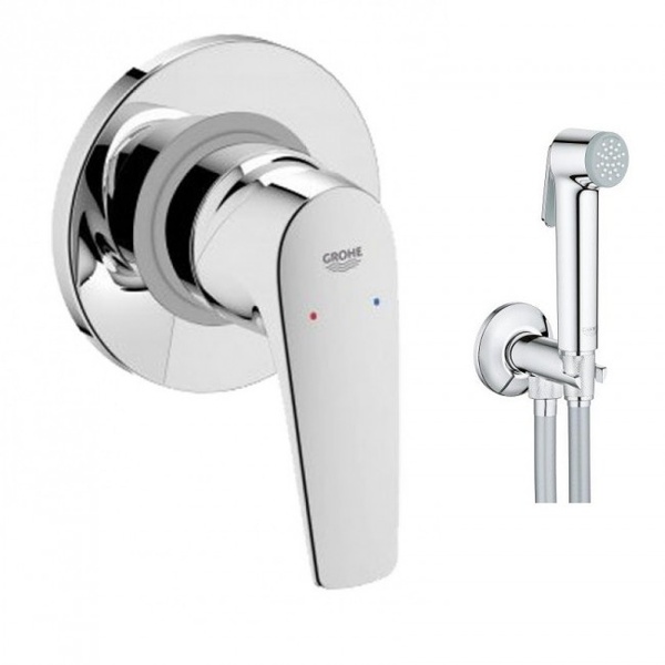 Комплект прихованого монтажу гігієнічного душу Grohe 121646 Bau Flow 121646 фото