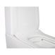 Qtap Crow Унитаз напольный Rimless 640х360х835 мм c сиденьем Slim Duroplast/ Soft-close бачок 3 /7.15L White SD00036221 фото 3