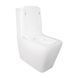 Qtap Crow Унитаз напольный Rimless 640х360х835 мм c сиденьем Slim Duroplast/ Soft-close бачок 3 /7.15L White SD00036221 фото 1