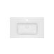Раковина Albatross E49 врізна прямокутна з донним клапаном 800х490х200 мм White Qtap SD00046199 фото 1