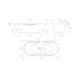 DEVIT 17075131N Панель боковаяя 750 мм для ванны KATARINA 170x75 317808 фото 2