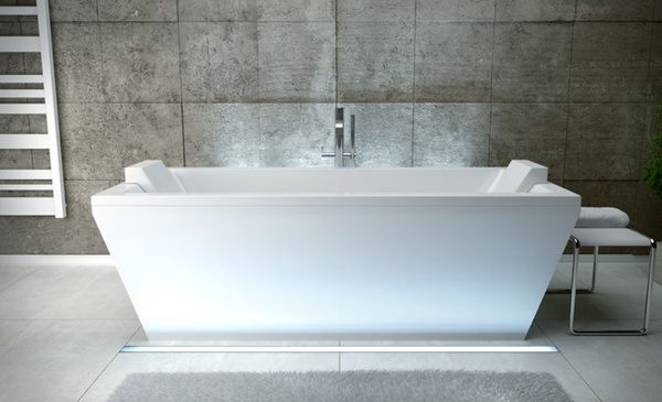 Ванна VERA ретро 180х80 з сифоном і обудовою WKV-180-WO фото