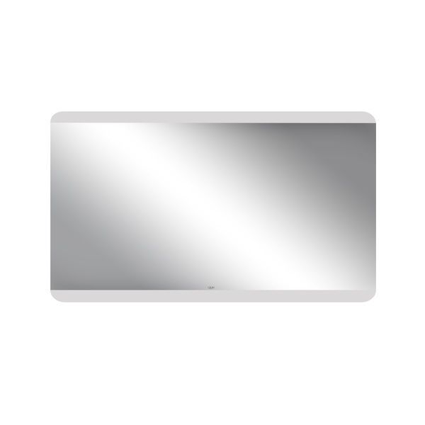Дзеркало Tern настінне прямокутне, LED кнопковий вимикач, 1200х700 мм Qtap SD00045761 фото